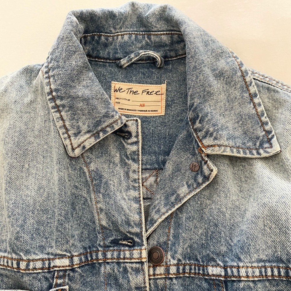 We The Free Opal Swing Denim Jacket - Picture 6 of 13